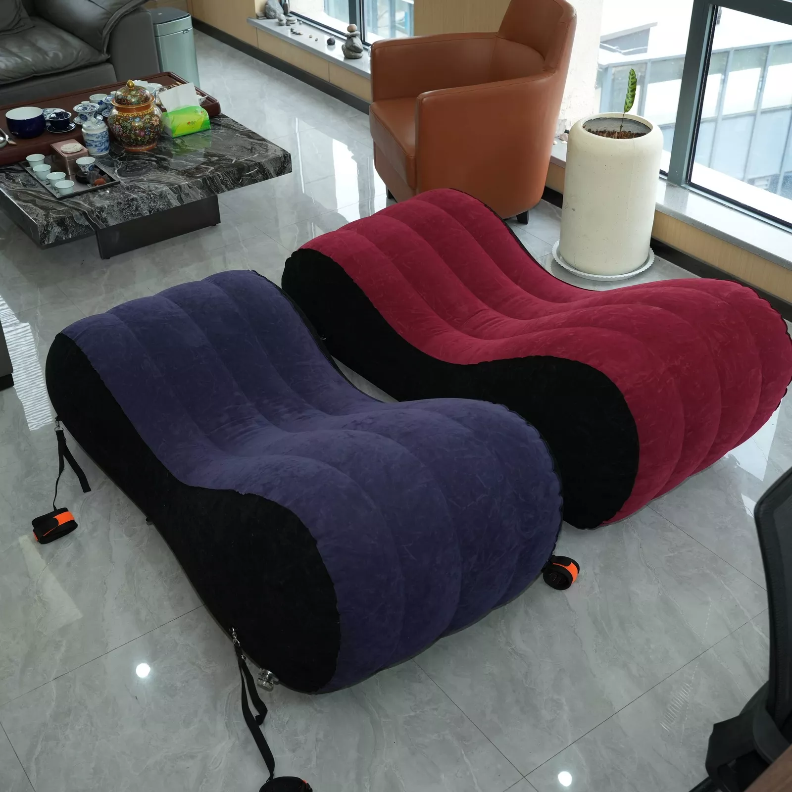 Toughage Inflatable Sofa Bed Mattress Couples Sex 